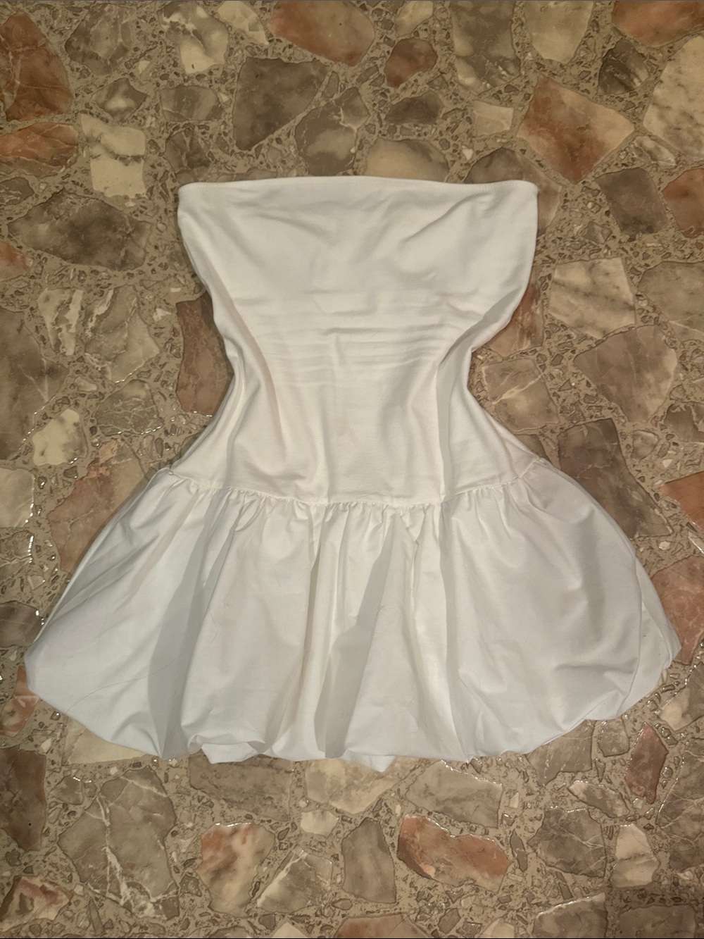 White Bubble Dress